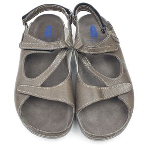 Leif Wolky slingback walking sandals comfort adjustable lightweight EU 42